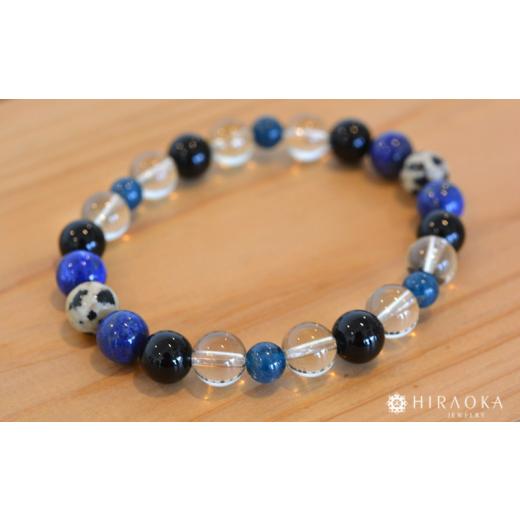 ふるさと納税 アクセサリー ブレスレット 高知県 須崎市 資格取得パワーストーンブレスレット(合格祈願02)・8mm玉 (20.8cm) 20.8cm