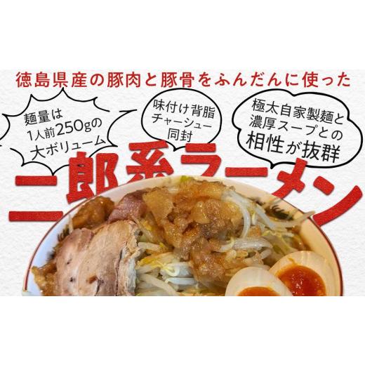 ふるさと納税 徳島県 徳島市 ボリュームたっぷり 徳島県産二郎系ラーメンセット 6人前｜furusatochoice｜03