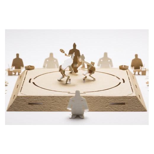ふるさと納税 雑貨・日用品 東京都 立川市 テラダモケイ「1/100建築模型用添景セット」選べる1点 相撲編 相撲編