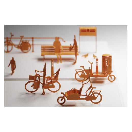 ふるさと納税 雑貨・日用品 東京都 立川市 テラダモケイ「1/100建築模型用添景セット」選べる1点 アムステルダム編 アムステルダム編