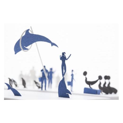 ふるさと納税 雑貨・日用品 東京都 立川市 テラダモケイ「1/100建築模型用添景セット」選べる1点 イルカショー編 イルカショー編