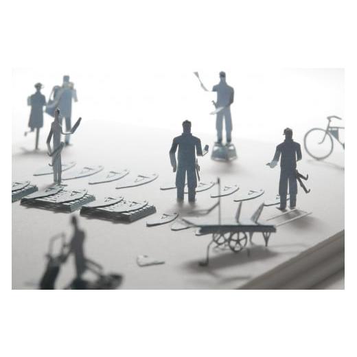 ふるさと納税 雑貨・日用品 東京都 立川市 テラダモケイ「1/100建築模型用添景セット」選べる1点 築地編 築地編