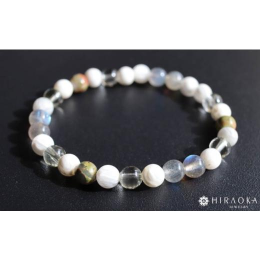 ふるさと納税 アクセサリー ブレスレット 高知県 須崎市 身体健全パワーストーンブレスレット(健康01)・6mm玉 (20.4cm) 20.4cm