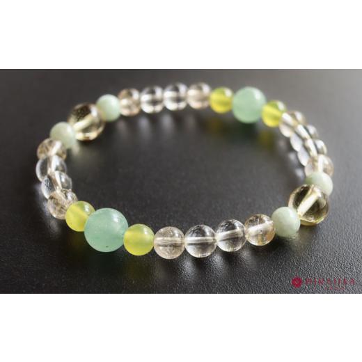 ふるさと納税 アクセサリー ブレスレット 高知県 須崎市 幸福の最大化へ 運気アップの大開運パワーストーンブレスレット(開運04)・6mm玉 (16.8cm) 16.8cm