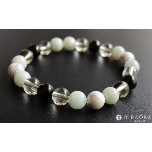 ふるさと納税 アクセサリー ブレスレット 高知県 須崎市 勝利を引き寄せる 試験合格パワーストーンブレスレット(合格祈願04)・8mm玉 (18.4cm) 18.4cm