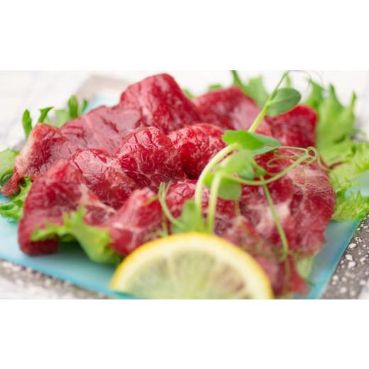 ふるさと納税 馬肉 熊本県 高森町  4ヶ月毎3回定期便 鮮馬刺し3種スライスセット（赤身・ロース・霜降り）_6