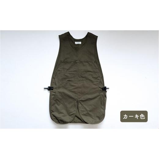 ふるさと納税 服 兵庫県 明石市 ハンティング&フィシングベスト　カーキ カーキの画像