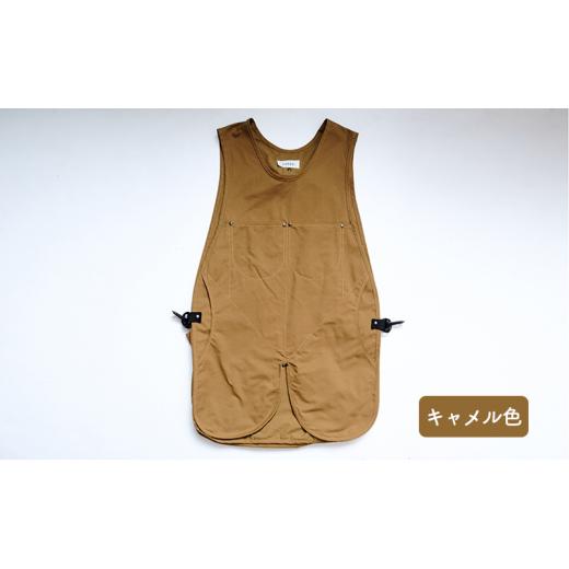 ふるさと納税 服 兵庫県 明石市 ハンティング&フィシングベスト　カーキ カーキの画像