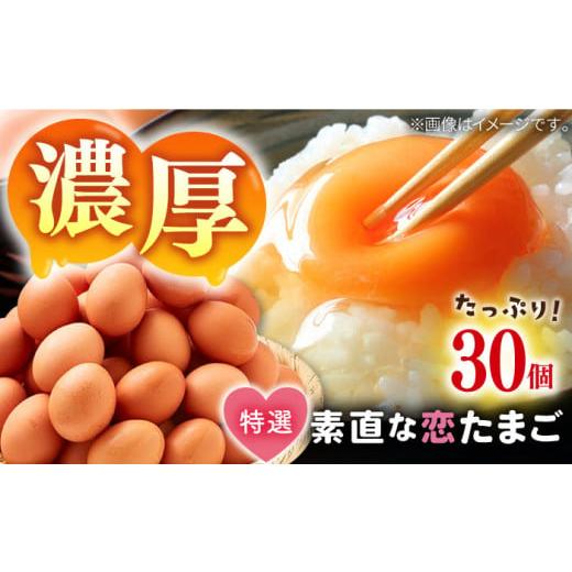 ふるさと納税 長崎県 壱岐市 特選 素直な恋たまご 30個 [壱岐市][しまのたまご屋さん] [JAP016] 卵 たまご 鶏卵 玉子 ギフト 国産 卵かけご飯 たまごかけ…