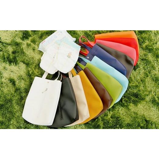 ふるさと納税 小物 千葉県 野田市 No.217-01 PVCレザーおむつポーチ「POCHI」(ホワイト) / 雑貨 日用品 入れ物 千葉県 ホワイト