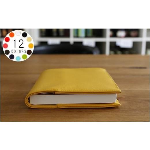 ふるさと納税 文房具・玩具 千葉県 野田市 No.235-04 上質な日本製手帳カバー(A5サイズ)(マスタード) / 雑貨 日用品 本 千葉県 マスタード