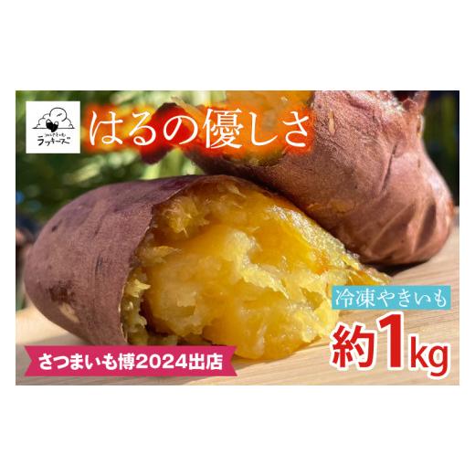 ふるさと納税 野菜類 サツマイモ 茨城県 行方市  日本最大級のサツマイモの祭典、さつまいも博2024 出店 はるの優しさ(冷凍やきいも) 約1kg｜冷凍 焼芋 焼き芋…の画像