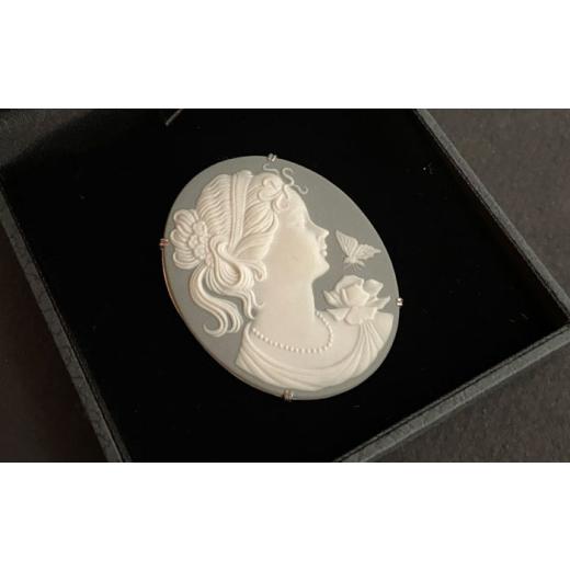 ふるさと納税 アクセサリー ネックレス 愛知県 瀬戸市 GRAND CAMEO バタフライ（大） ブローチ ペンダントトップ ／ アクセサリー 装飾品 ブローチ ペンダン…_3