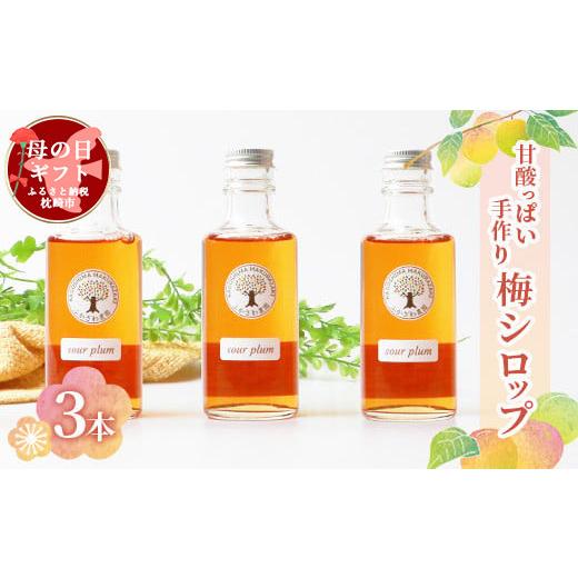 ふるさと納税 果汁飲料 鹿児島県 枕崎市 母の日 ふかざわ農園の梅シロップ 手づくり シロップ ジュース 希釈用 A3-27M 1493753