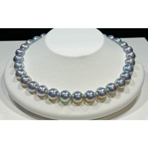 ふるさと納税 アクセサリー ネックレス 鹿児島県 瀬戸内町 奄美パール マベ真珠 13mm K14 ホワイトゴールドネックレス 1618