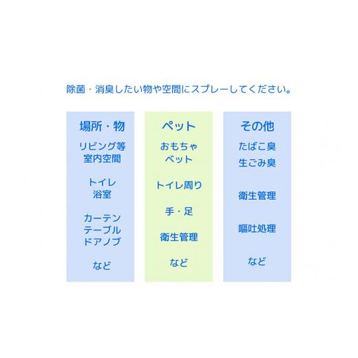 ふるさと納税 生き物 群馬県 邑楽町 そのまま使える次亜塩素酸 人とペットにやさしい除菌消臭水 SCボトル 500mL 詰替10個セットの画像
