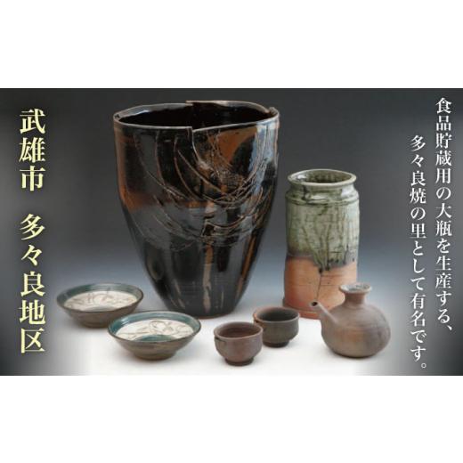 ふるさと納税 食器・グラス お猪口・ぐい呑み・盃 佐賀県 武雄市  宸山窯 火襷 ぐい呑み 1個 UCU012の画像