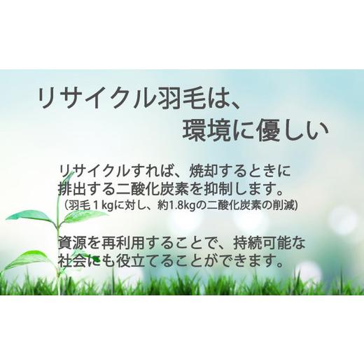 ふるさと納税 タオル・寝具 掛け布団 三重県 松阪市 ザ・羽毛布団 リサイクルダウン ロイヤルグリーン キング 230×210cm リサイクルホワイトダックダウン70％…