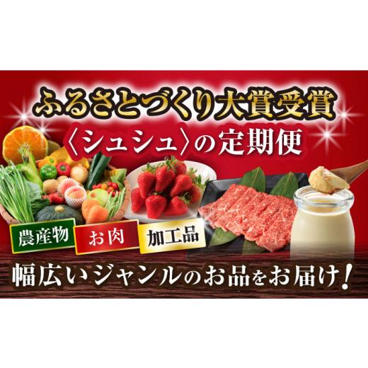 ふるさと納税 セット・詰合せ 長崎県 大村市  12回定期便 グルっと1年分 おおむら定期便（ 米 イチゴ 野菜 果物 トマト ジュレ ハム ジュース 和牛 ぶどう ジ…_3