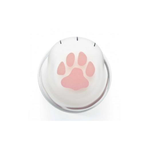 ふるさと納税 雑貨・日用品 グラス 愛知県 岩倉市 coconeco ここねこ 親猫グラス4個｜猫 ネコ ねこ 肉球 にくきゅう 動物 かわいい コップ カップ グラス 食器…の画像