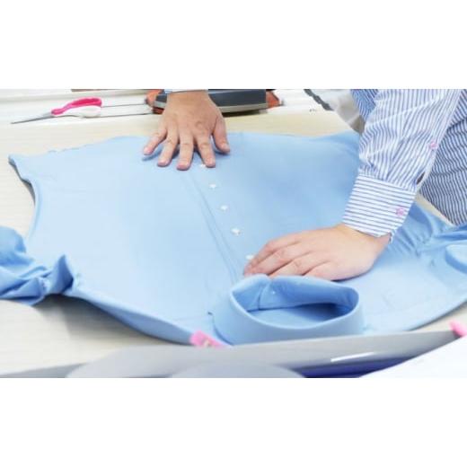ふるさと納税 服 男 岡山県 玉野市 シャツ オーダー ドレスシャツ 土井縫工所 オンラインショップ、直営店で使えるクーポン 50,000ポイント分 ワイシャツ メン…の画像
