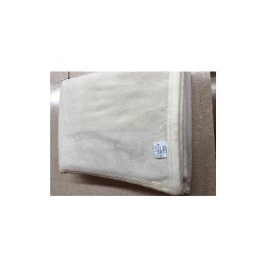 ふるさと納税 タオル・寝具 毛布 和歌山県 橋本市 綿100%綿毛布 厚手タイプ 生成 1450017_1