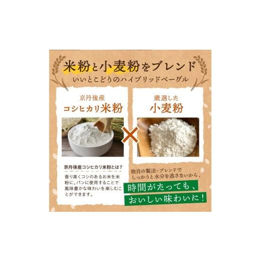 ふるさと納税 パン 京都府 京丹後市 ベーグル定期便 3回／毎月 京都 丹後もちもち米粉入りベーグル　３カ月 定期便 訳あり 　ベーグル セット 米粉 プレーン …_2