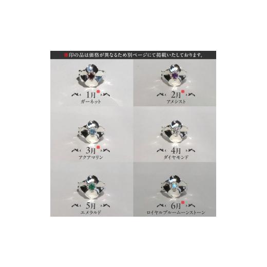 ふるさと納税 アクセサリー ネックレス 愛知県 小牧市 SV 桜とハナミズキのベビーリング ネックレス付 （5月）45cm 45cm　5月_2