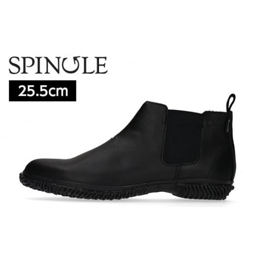 ふるさと納税 ファッション 靴 広島県 府中市 SP−6603　Black　サイズM（25.5cm） ／ 靴 撥水レザー 高い耐久防水性 透湿性 優れた防風性 高機能素材 スピン…の画像