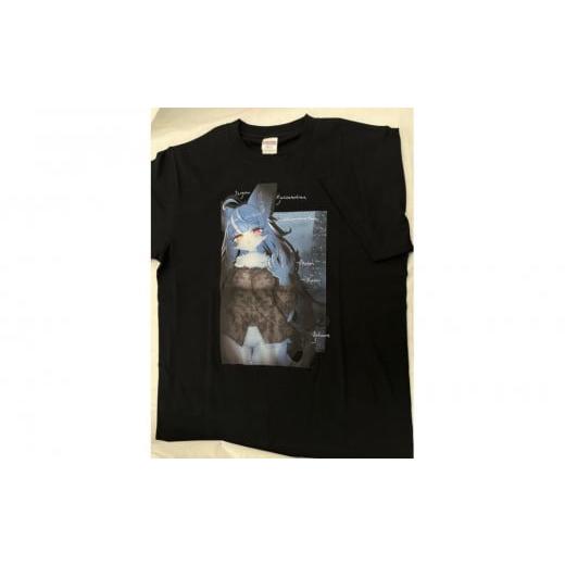 ふるさと納税 服 男 静岡県 御前崎市 おまねこ転写プリントTシャツ 黒 LLサイズ LLサイズ