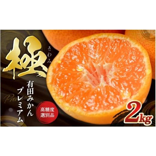 ふるさと納税 果物類 みかん 和歌山県 紀美野町 ＼光センサー選別／極 有田みかんプレミアム 約2kg 選りすぐりの上位20％をお届け 2S〜L＼サイズ 有機質肥料10… | 