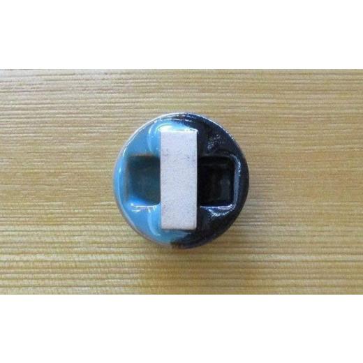 ふるさと納税 小物 鳥取県 - 因州・中井窯×尾?呉服店コラボ帯留　丸 数量限定 _T2600209の画像