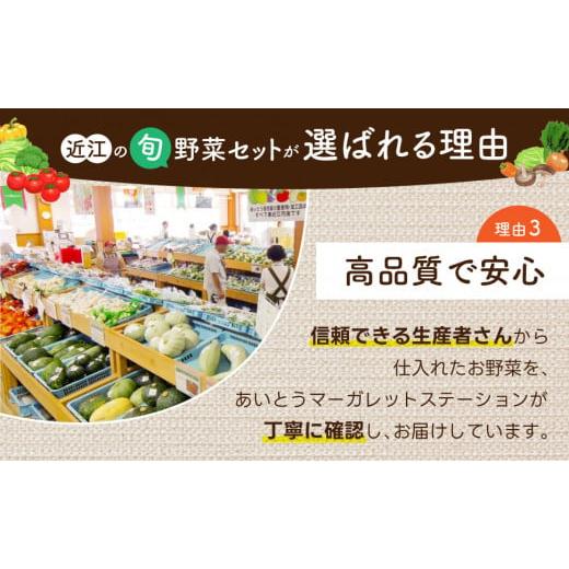 ふるさと納税 セット・詰合せ 滋賀県 東近江市 季節の旬野菜セット 産地直送 あいとうマーガレットステーション 滋賀県 東近江市 A51 野菜 詰め合わせ セット …の画像