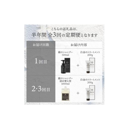 ふるさと納税 美容 山梨県 富士吉田市  定期便 半年間に3回 隔月 お届け 「ベストシャンプー10傑」に選ばれたスカルプヘアケアセット\u0026詰め替えセット スカ…の画像
