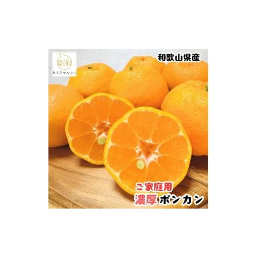 ふるさと納税 みかん・柑橘類 和歌山県 紀美野町 ふるさと納税 先行予約 極甘 柑橘 有田育ちの 濃厚 ポンカン(訳あり 家庭用)3kg+200g(傷み補償分) / みか…