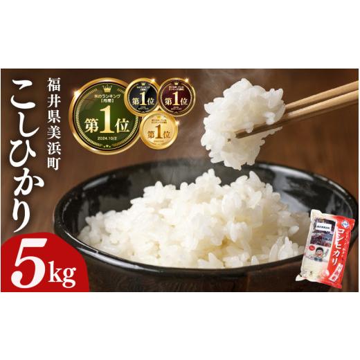 ふるさと納税 米 コシヒカリ 福井県 美浜町 先行予約 令和7年産・新米 米 コシヒカリ 5kg × 1袋 精米 福井県美浜町産 2025年10月下旬発送予定 m60-a017_10 1…