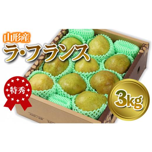 ふるさと納税 山形県 山形市 山形産 「ラ・フランス」 特秀品 3kg (8〜13玉) FY24-086｜furusatochoice｜02