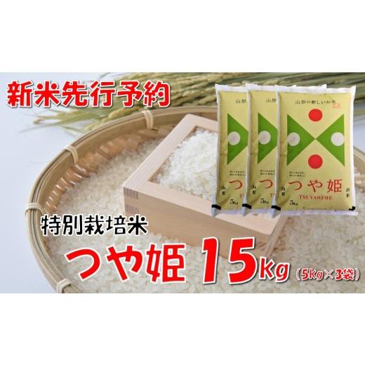 ふるさと納税 米 つや姫 山形県 小国町 令和8年新米 先行予約 山形県小国町産 つや姫15kg(5kg×3袋) 小国米穀商業協同組合