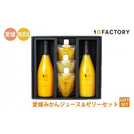 ふるさと納税 果汁飲料 みかん 愛媛県 松山市 セットB 愛媛 みかん果汁 100% ストレートジュース と ゼリー の ギフトセット |10FACTORY 100%ジュース 手提…