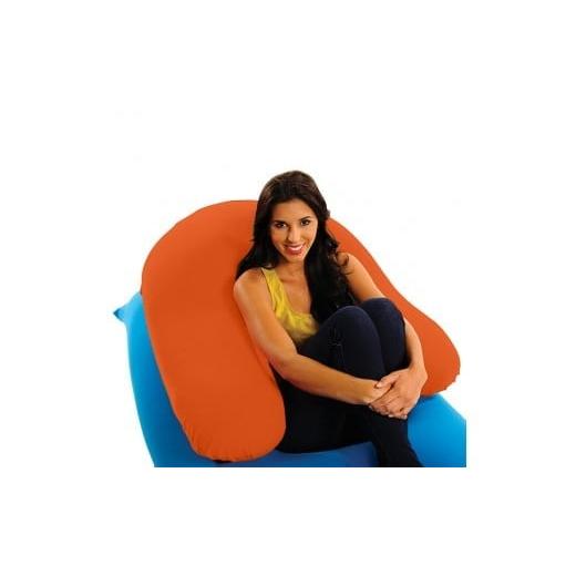 ふるさと納税 雑貨・日用品 三重県 四日市市 Yogibo Support Premium(ヨギボー サポート プレミアム)オレンジ オレンジ