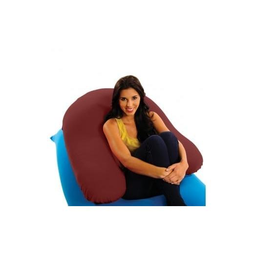 ふるさと納税 雑貨・日用品 三重県 四日市市 Yogibo Support Premium(ヨギボー サポート プレミアム)ワインレッド ワインレッド