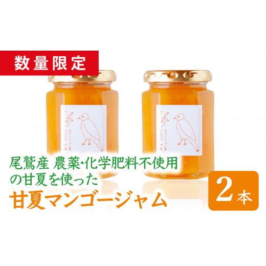 ふるさと納税 ジャム 三重県 尾鷲市 数量 限定 尾鷲産 農薬 化学肥料 不使用 の 甘夏 を使った 甘夏マンゴージャム 2本 セット ギフト 贈り物 保存料 着色料…