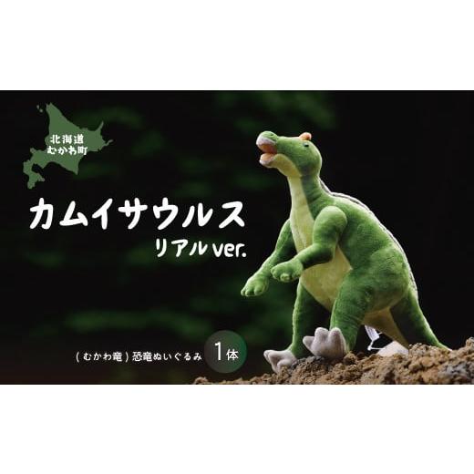 ふるさと納税 雑貨・日用品 北海道 むかわ町 カムイサウルス リアルver. カムイサウルス 恐竜 きょうりゅう ぬいぐるみ リアル かわいい MKWG004_1