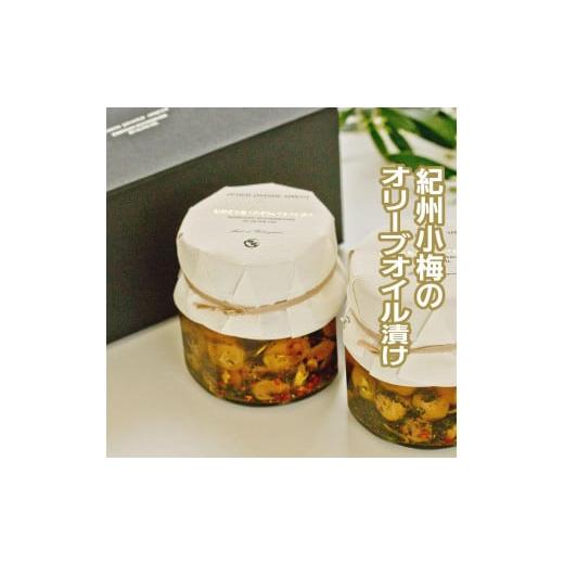 ふるさと納税 加工品等 梅干 和歌山県 みなべ町 紀州小梅のオリーブオイル漬 210g 2個入り tnht004A