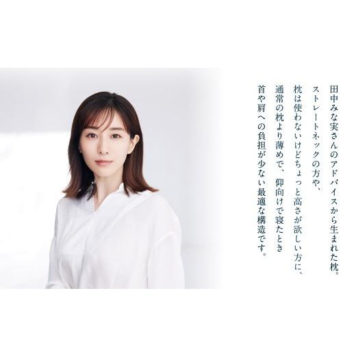 ふるさと納税 タオル・寝具 枕 愛知県 幸田町 エアウィーヴ ピロースリム “みな実のまくら” ギフトBOX仕様 (ピローケース スリム付) ｜ エアウィーヴ 創業の…_4