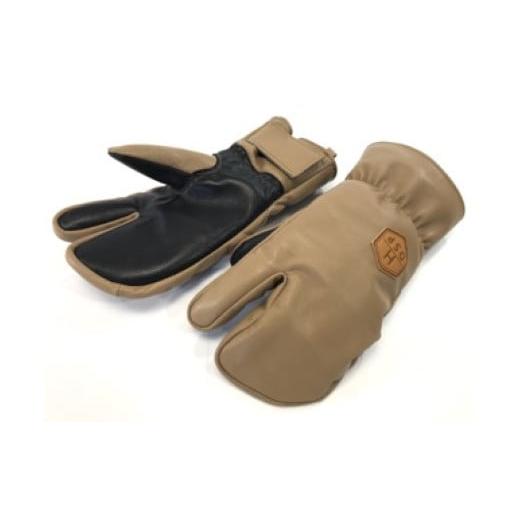 ふるさと納税 スポーツ・アウトドア 長野県 白馬村 [2025年11月より順次発送]DSPグローブ 撥水スリーフィンガー ブラウン SS スキー・スノーボード兼用グロ…