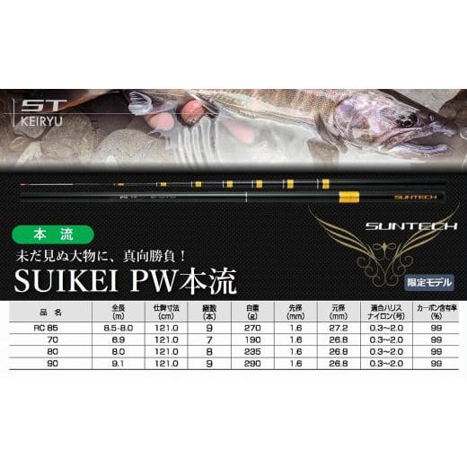 ふるさと納税 フィッシング ロッド・竿 兵庫県 西脇市 日本製・渓流竿 SUIKEI PW 本流 70(173-1) SUIKEI PW本流 70(173,000円)