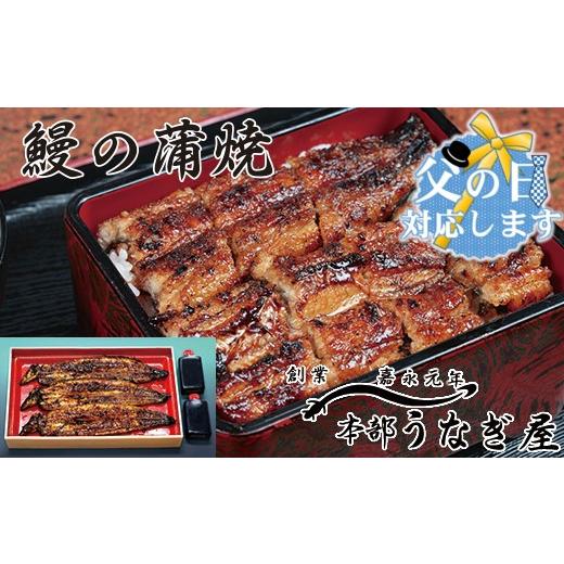 ふるさと納税 うなぎ 宮崎県 西都市 父の日ギフト 本部うなぎ屋 鰻の蒲焼３尾 国産うなぎ 宮崎 蒲焼 鰻 4.6-1 12-2a 父の日ギフト 6月17日〜20日着_1