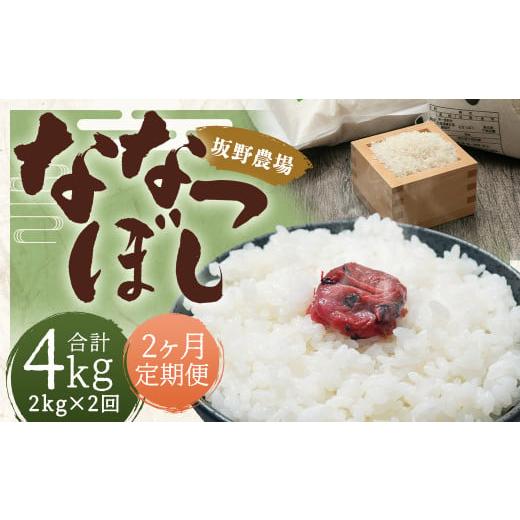 ふるさと納税 北海道 蘭越町 [2ヶ月定期便]令和5年産 らんこし米 ななつぼし 2kg