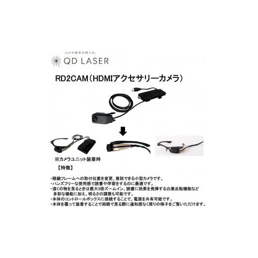 ふるさと納税 電化製品 神奈川県 川崎市 QDレーザ 網膜投影ヘッドマウントディスプレイ RETISSA Display II（レティッサ ディスプレイ 2）3点セット  RETI…の画像